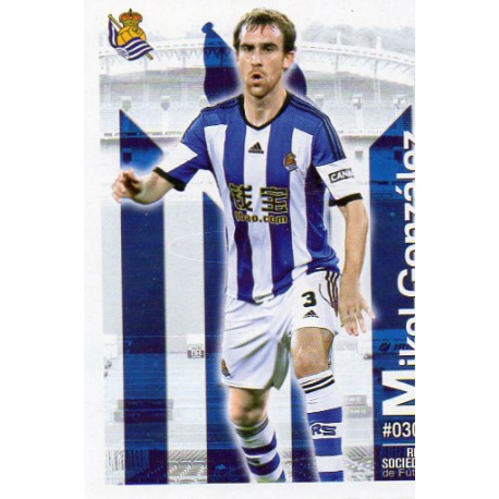 Mikel González Real Sociedad 302 Las Fichas Quiz Liga 2016 Official Quiz Game Collection