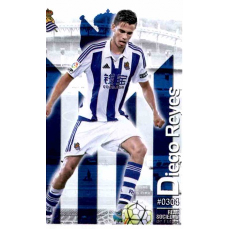 Diego Reyes Real Sociedad 304 Las Fichas Quiz Liga 2016 Official Quiz Game Collection