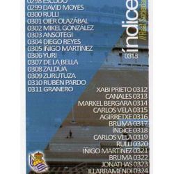 Índice Real Sociedad 318 Las Fichas Quiz Liga 2016 Official Quiz Game Collection