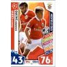 Franco Cervi - Eduardo Salvio - Midfield Duo Benfica 216 Match Attax Champions  2017-18