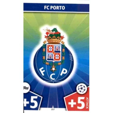 Escudo Oporto 217 Match Attax Champions 2017-18