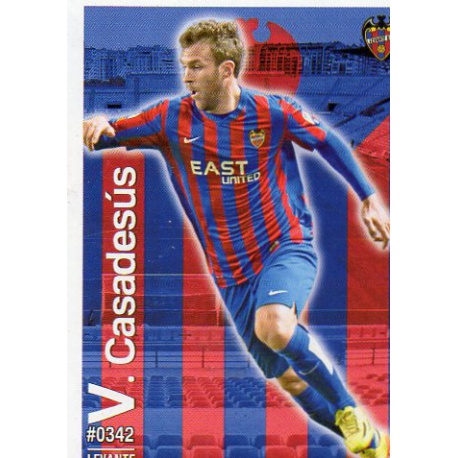 Víctor Casadesús Levante 342 Las Fichas Quiz Liga 2016 Official Quiz Game Collection