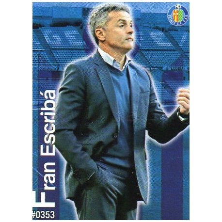 Fran Escribá Getafe 353 Las Fichas Quiz Liga 2016 Official Quiz Game Collection