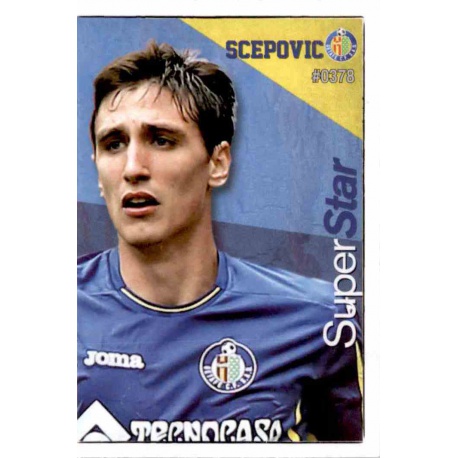 Scepovic Superstar Getafe 378 Las Fichas Quiz Liga 2016 Official Quiz Game Collection