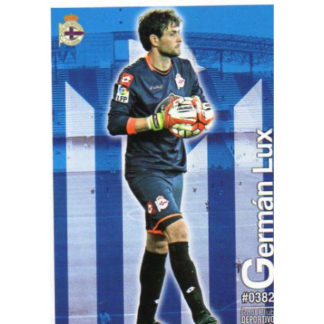Germán Lux Deportivo 382 Las Fichas Quiz Liga 2016 Official Quiz Game Collection