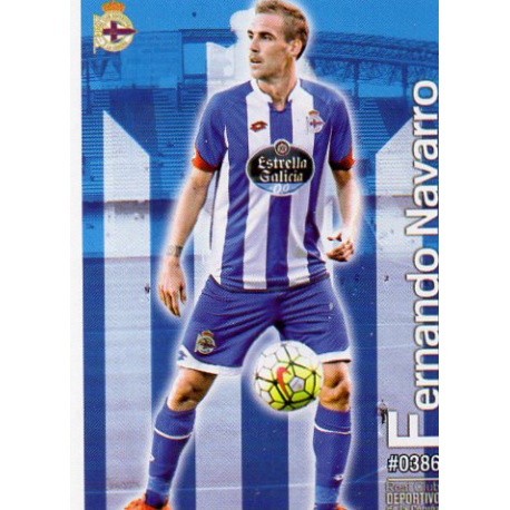 Fernando Navarro Deportivo 386 Las Fichas Quiz Liga 2016 Official Quiz Game Collection