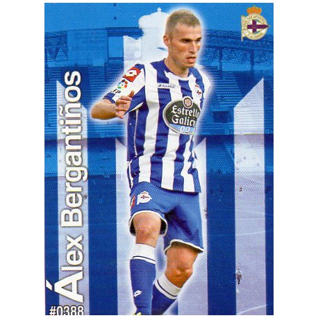 Alex Bergantiños Deportivo 388 Las Fichas Quiz Liga 2016 Official Quiz Game Collection