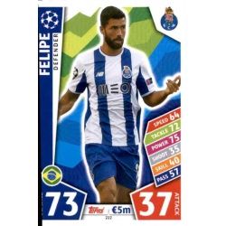 Felipe Oporto 222 Match Attax Champions 2017-18