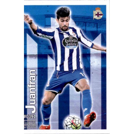 Juanfran Deportivo 391 Las Fichas Quiz Liga 2016 Official Quiz Game Collection