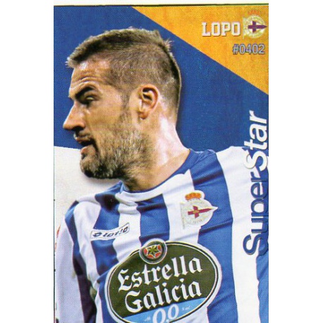 Lopo Superstar Deportivo 402 Las Fichas Quiz Liga 2016 Official Quiz Game Collection