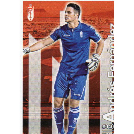 Andrés Fernández Granada 408 Las Fichas Quiz Liga 2016 Official Quiz Game Collection