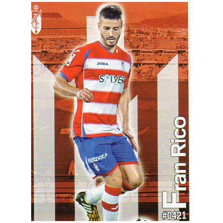 Fran Rico Granada 421 Las Fichas Quiz Liga 2016 Official Quiz Game Collection