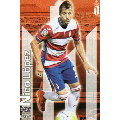 Nico López Granada 425 Las Fichas Quiz Liga 2016 Official Quiz Game Collection