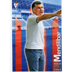José Luis Mendilíbar Eibar 434 Las Fichas Quiz Liga 2016 Official Quiz Game Collection