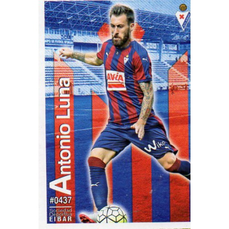 Antonio Luna Eibar 437 Las Fichas Quiz Liga 2016 Official Quiz Game Collection