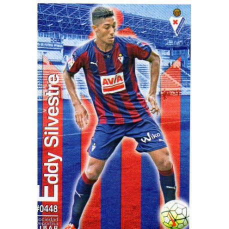 Eddy Silvestre Eibar 448 Las Fichas Quiz Liga 2016 Official Quiz Game Collection
