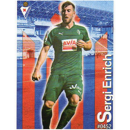 Sergi Enrich Eibar 452 Las Fichas Quiz Liga 2016 Official Quiz Game Collection
