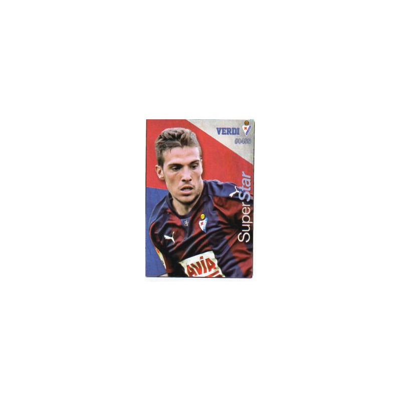 Trading Card of Verdi Superstar Eibar Las Fichas De La Liga 2016 17
