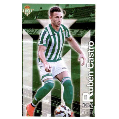 Rubén Castro Betis 478 Las Fichas Quiz Liga 2016 Official Quiz Game Collection