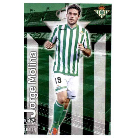 Jorge Molina Betis 479 Las Fichas Quiz Liga 2016 Official Quiz Game Collection