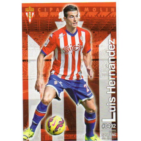 Luis Hernández Sporting 492 Las Fichas Quiz Liga 2016 Official Quiz Game Collection