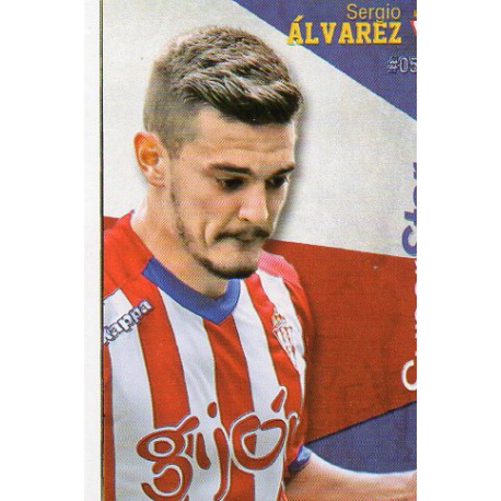 Sergio Álvarez Superstar Sporting 512 Las Fichas Quiz Liga 2016 Official Quiz Game Collection
