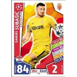 Danijel Subašić Monaco 236 Match Attax Champions 2017-18