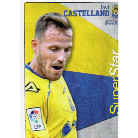 Javi Castellano Superstar Las Palmas 536 Las Fichas Quiz Liga 2016 Official Quiz Game Collection