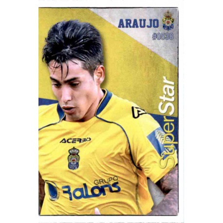 Sergio Araujo Superstar Las Palmas 538 Las Fichas Quiz Liga 2016 Official Quiz Game Collection