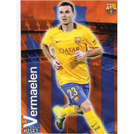 Vermaelen Barcelona UH 543 Las Fichas Quiz Liga 2016 Official Quiz Game Collection