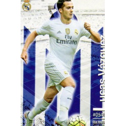 Lucas Vázquez Real Madrid UH 544 Las Fichas Quiz Liga 2016 Official Quiz Game Collection
