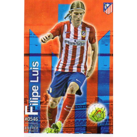 Filipe Luis Atlético Madrid UH 546 Las Fichas Quiz Liga 2016 Official Quiz Game Collection