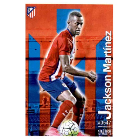 Jackson Martínez Atlético Madrid UH 547 Las Fichas Quiz Liga 2016 Official Quiz Game Collection