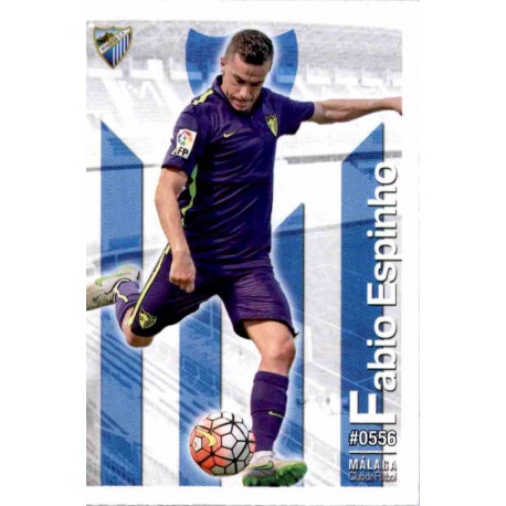 Fabio Espinho Málaga UH 556 Las Fichas Quiz Liga 2016 Official Quiz Game Collection
