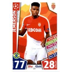 Jemerson Monaco 239 Match Attax Champions 2017-18