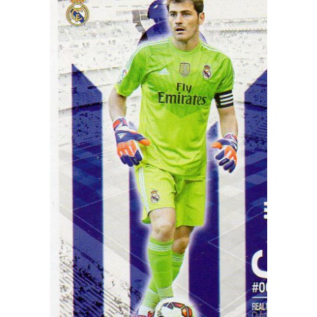 Iker Casillas Real Madrid Bajas 30 Las Fichas Quiz Liga 2016 Official Quiz Game Collection