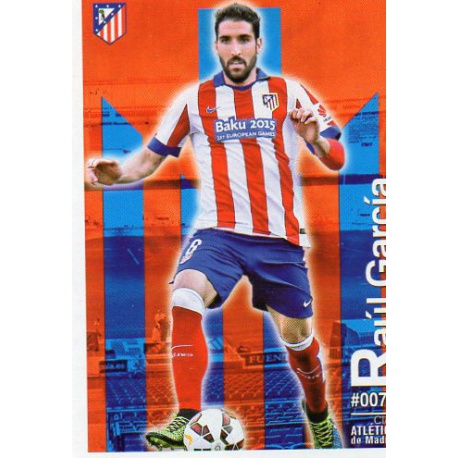 Raúl García Atlético Madrid Bajas 71 Las Fichas Quiz Liga 2016 Official Quiz Game Collection