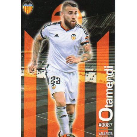 Otamendi Valencia Bajas 87 Las Fichas Quiz Liga 2016 Official Quiz Game Collection