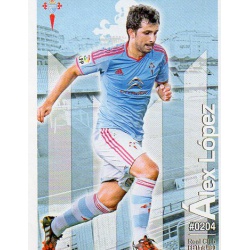 Álex López Celta Bajas 204 Las Fichas Quiz Liga 2016 Official Quiz Game Collection
