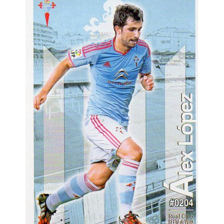 Álex López Celta Bajas 204 Las Fichas Quiz Liga 2016 Official Quiz Game Collection