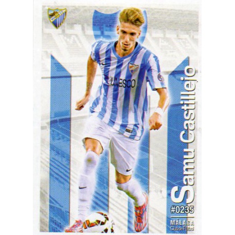 Samu Castillejo Málaga Bajas 235 Las Fichas Quiz Liga 2016 Official Quiz Game Collection
