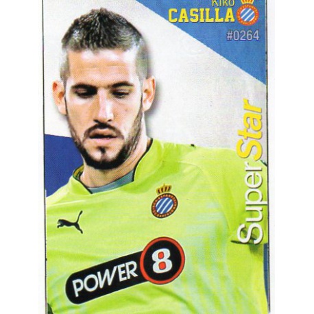 Kiko Casilla Superstar Espanyol Bajas 264 Las Fichas Quiz Liga 2016 Official Quiz Game Collection