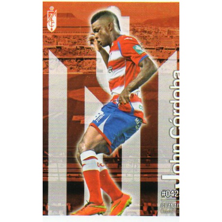 Jhon Córdoba Granada Bajas 425 Las Fichas Quiz Liga 2016 Official Quiz Game Collection