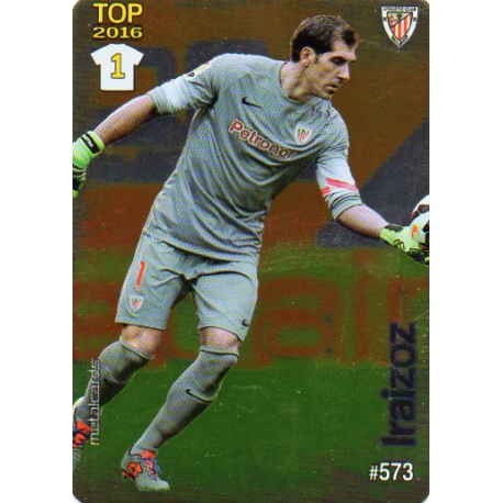 Gorka Iraizoz Athletic Club Liso Puntas Redondas 573 Las Fichas Quiz Liga 2016 Official Quiz Game Collection