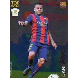 Dani Alves Barcelona Liso Puntas Redondas 578 Las Fichas Quiz Liga 2016 Official Quiz Game Collection