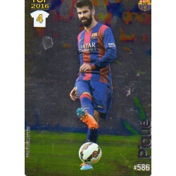 Piqué Barcelona Liso Puntas Redondas 586 Las Fichas Quiz Liga 2016 Official Quiz Game Collection