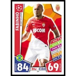Fabinho Monaco 247 Match Attax Champions 2017-18