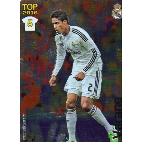 Varane Real Madrid Liso Puntas Redondas 597 Las Fichas Quiz Liga 2016 Official Quiz Game Collection