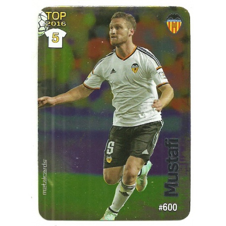 Mustafi Valencia Liso Puntas Redondas 600 Las Fichas Quiz Liga 2016 Official Quiz Game Collection