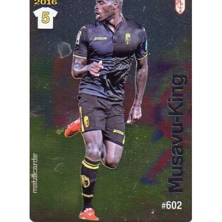 Musavu-King Granada Liso Puntas Redondas 602 Las Fichas Quiz Liga 2016 Official Quiz Game Collection